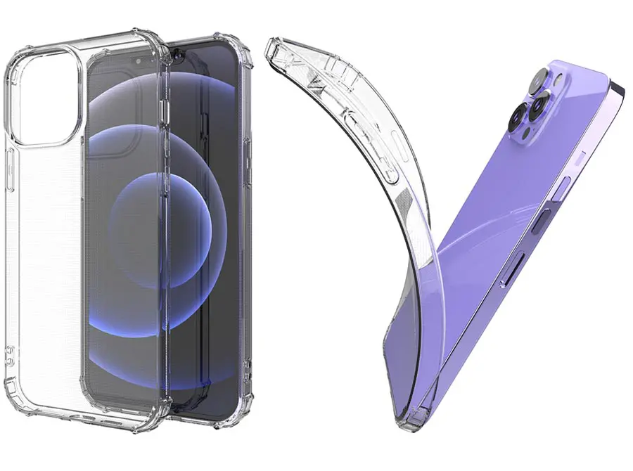 Etui do Apple iPhone 13 Pro 4Mobee przezroczyste